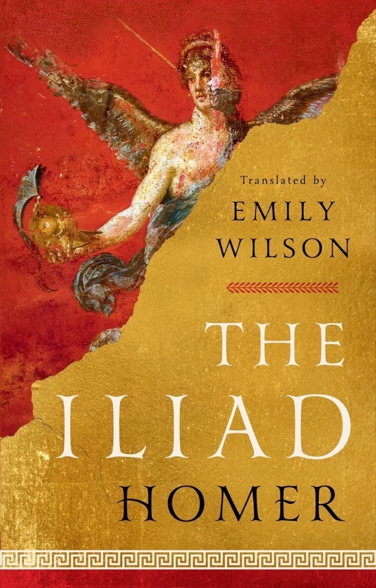 Iliad book cover Iliad book cover